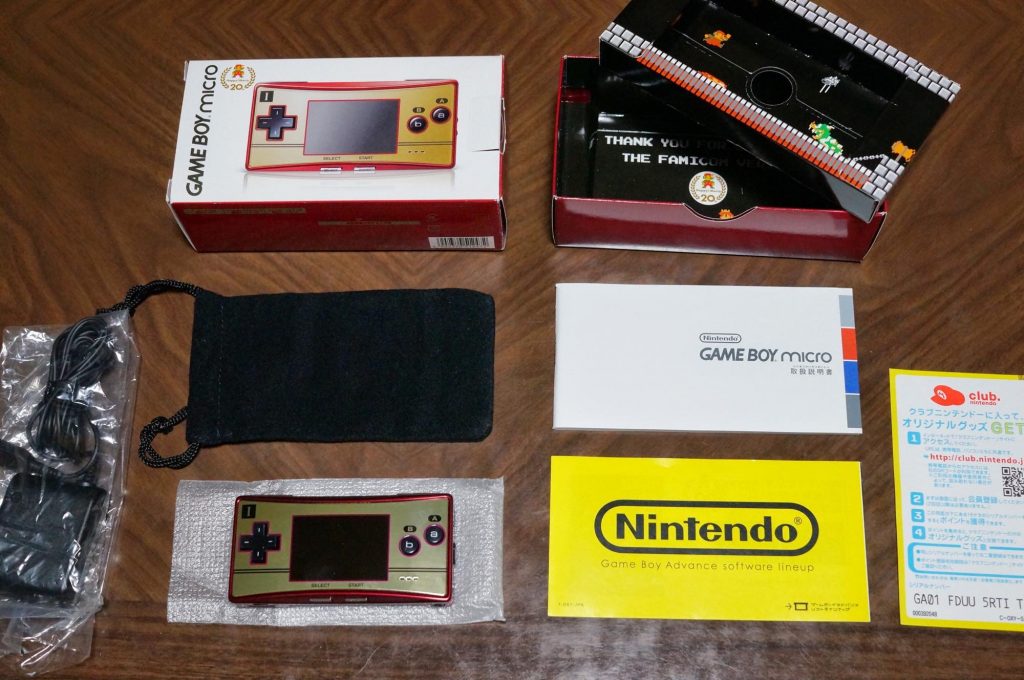 極美品 GAME BOY micro ゲームボーイミクロ ブラック 箱付き+