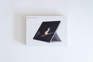 Surface Go が届きました。開封から簡単なレビューまで
