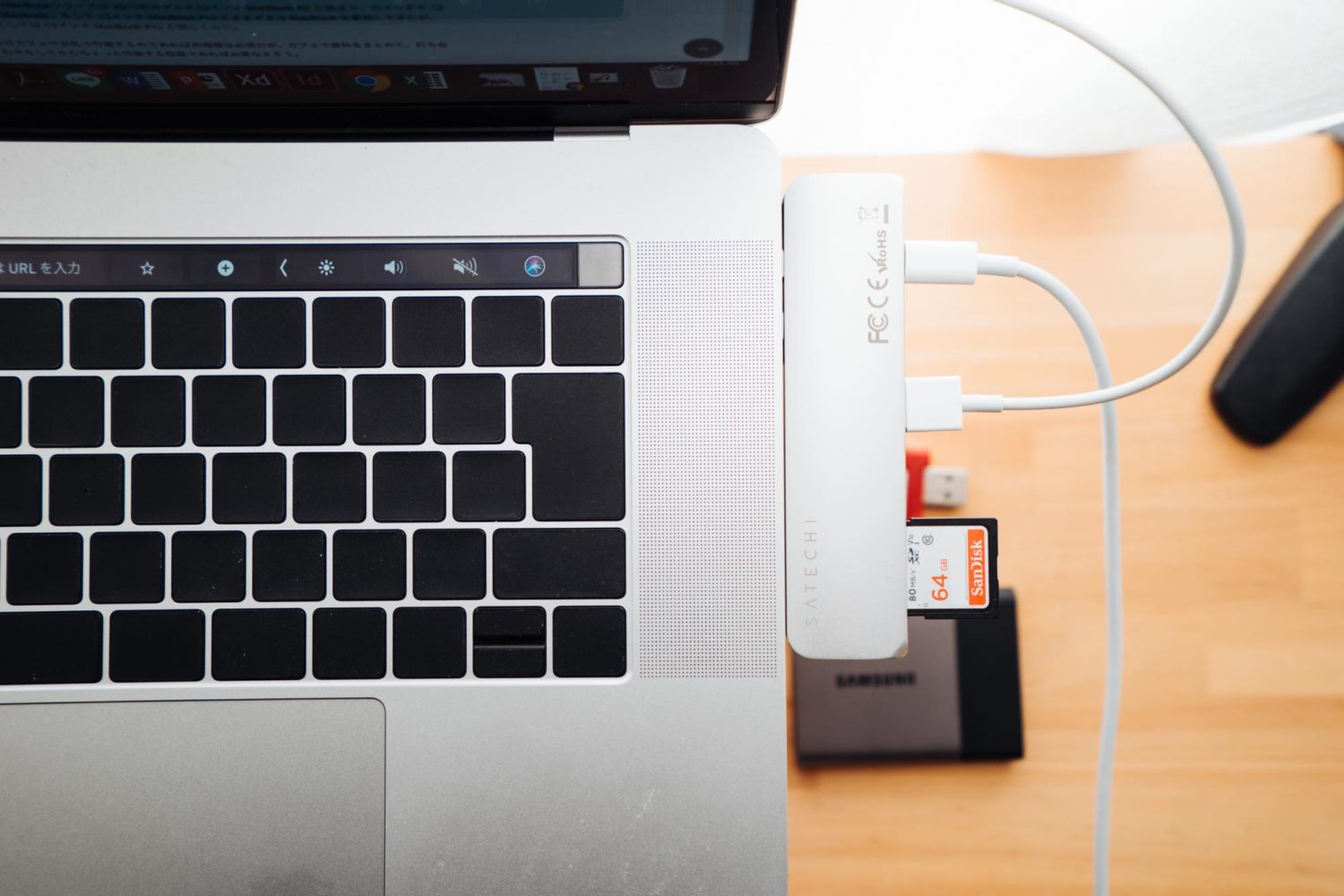 MacBook ProでSDやHDMIも使う。オススメの『USB Type-C ハブ（変換